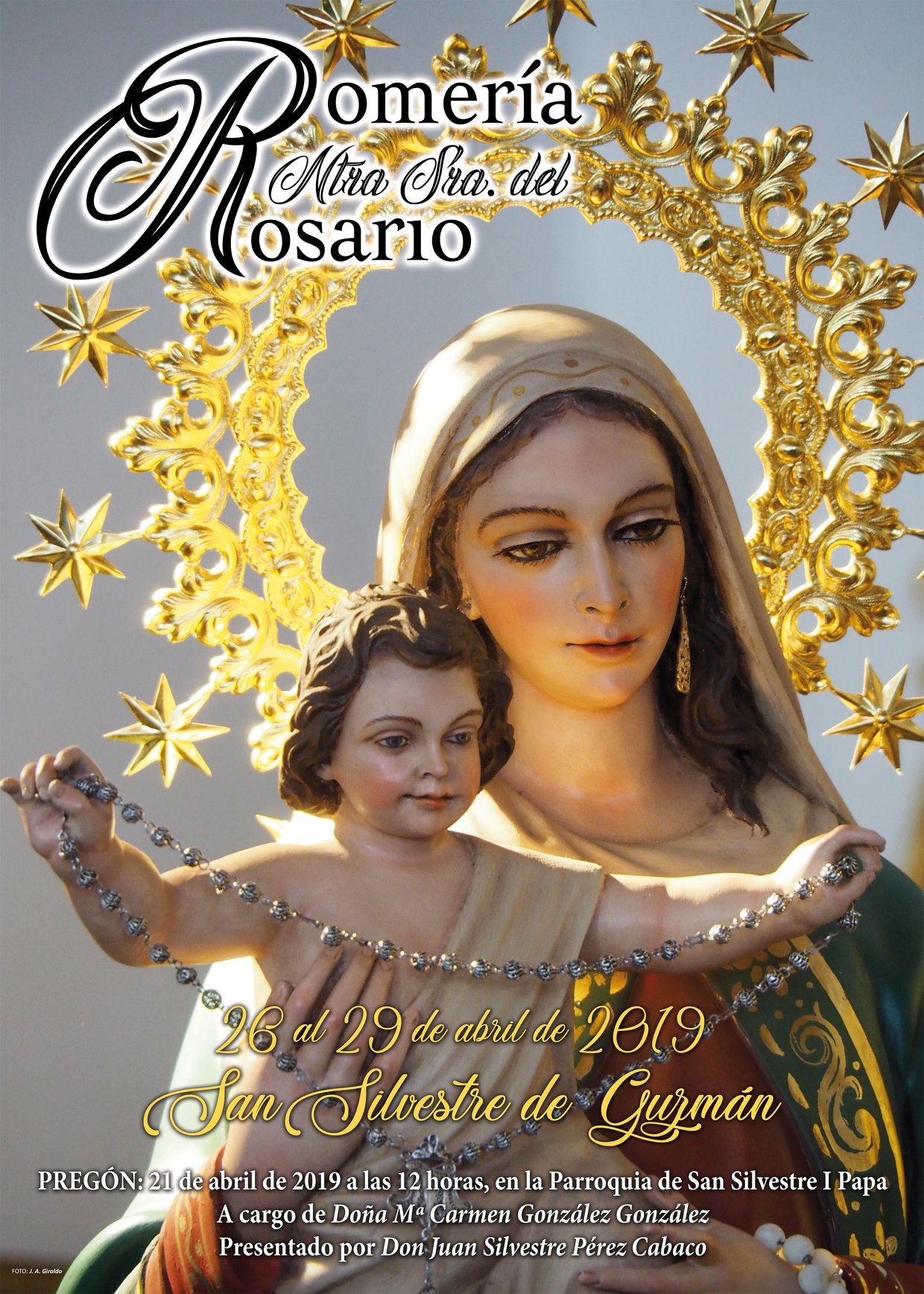 Romería de Nuestra Señora del Rosario 2019 San Silvestre de Guzmán